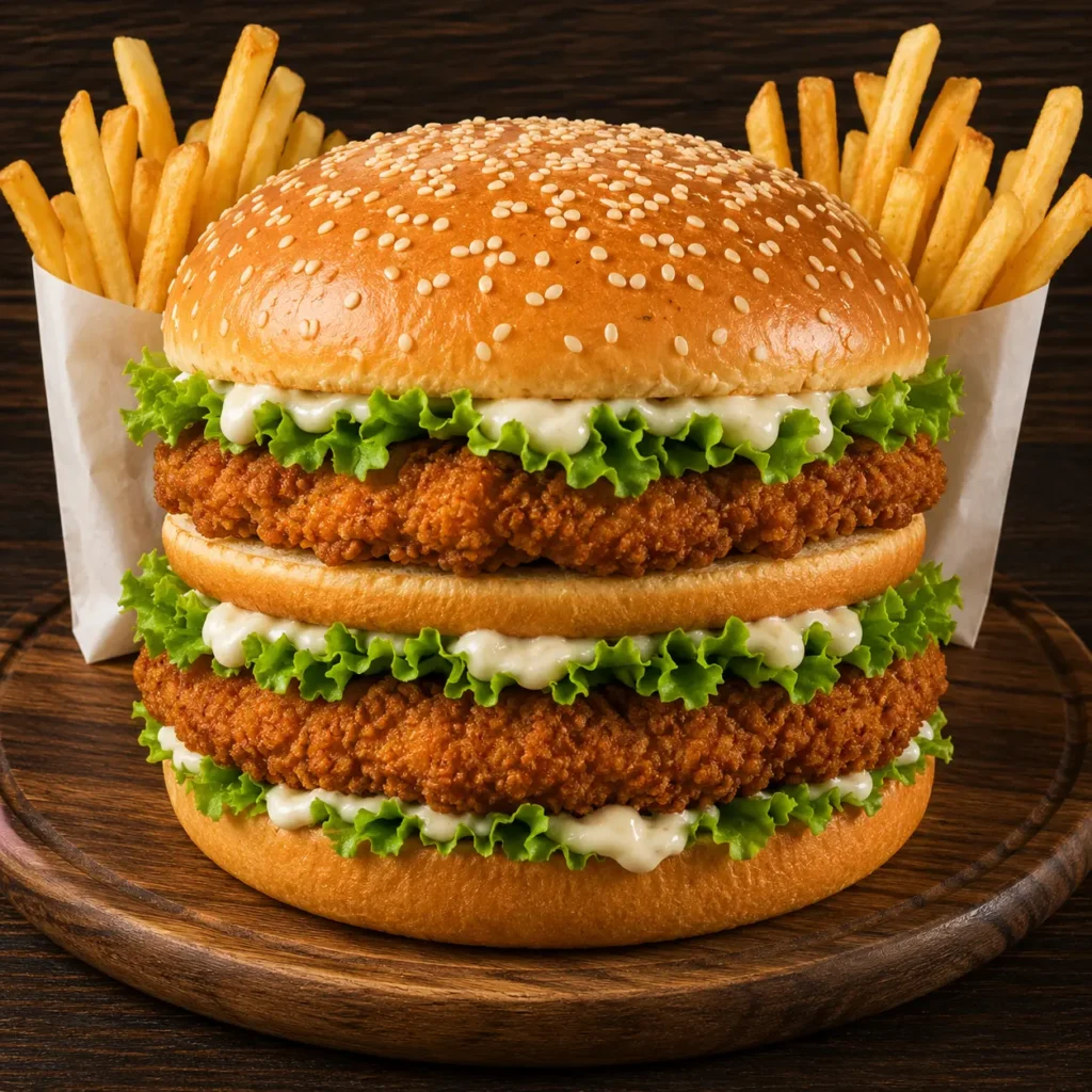 Double Khaleej Burger