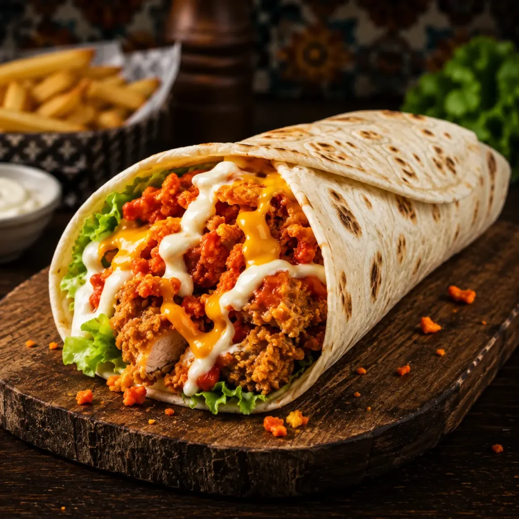 Zinger Cheetos Wrap